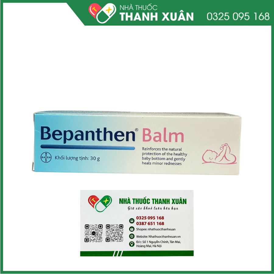Kem ngừa hăm Bepanthen Balm cho bé